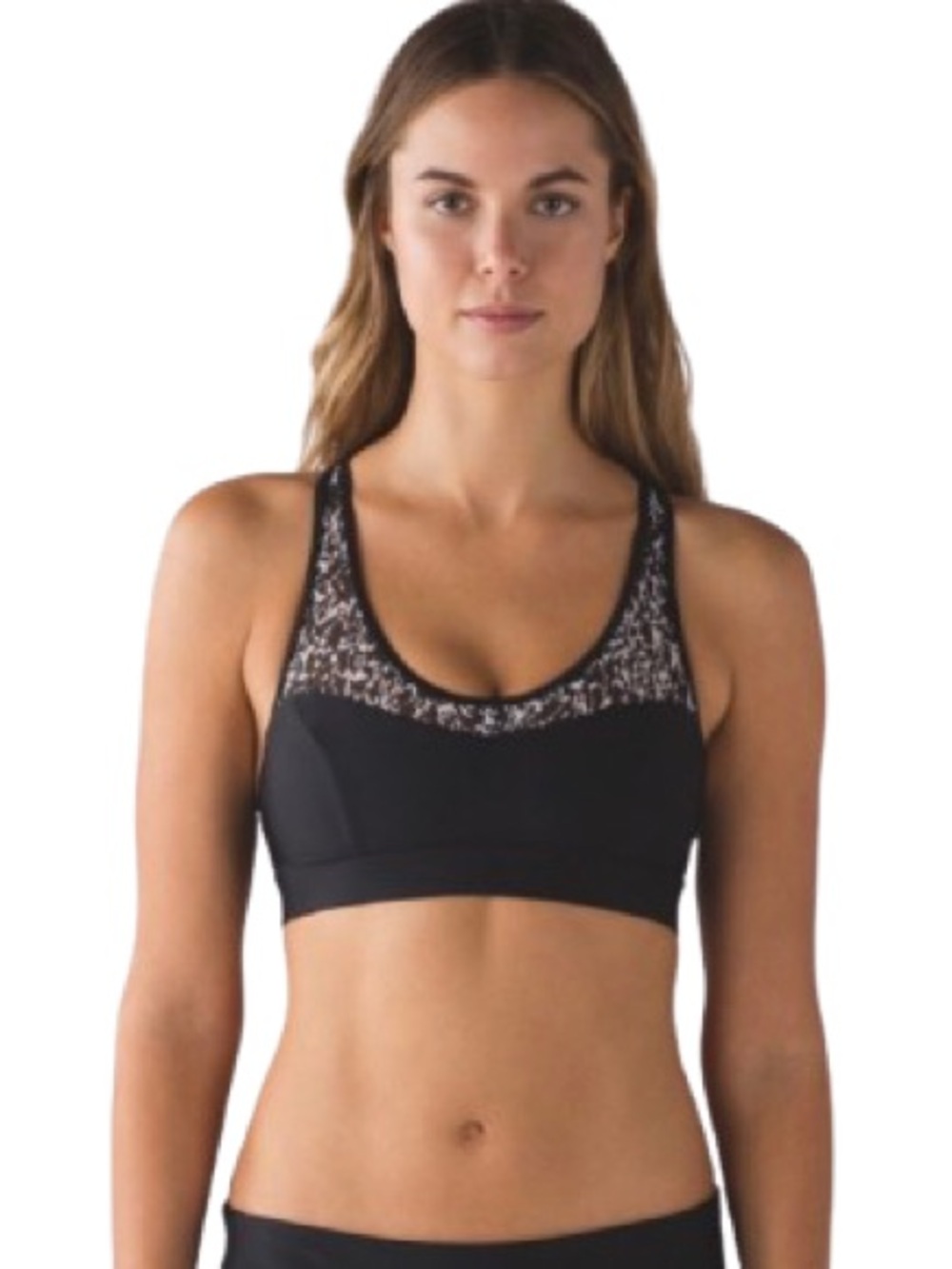 Lululemon Workout to Water Swim Top
Ice Breaker White Black Size 8